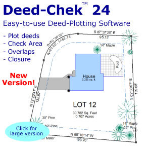 Deed Plotting and Tract Plotting Software